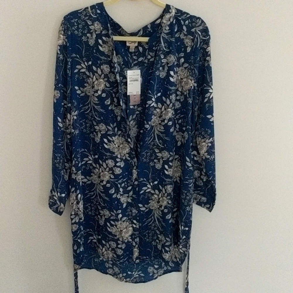 Button down dress with belt